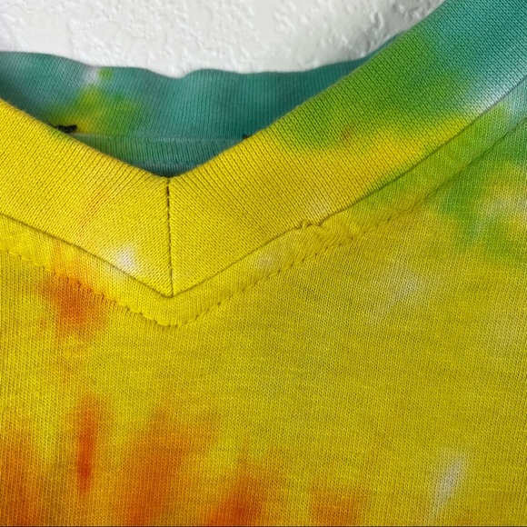 San Diego California Tie Dye Spell Out T-Shirt - Picture 4 of 8